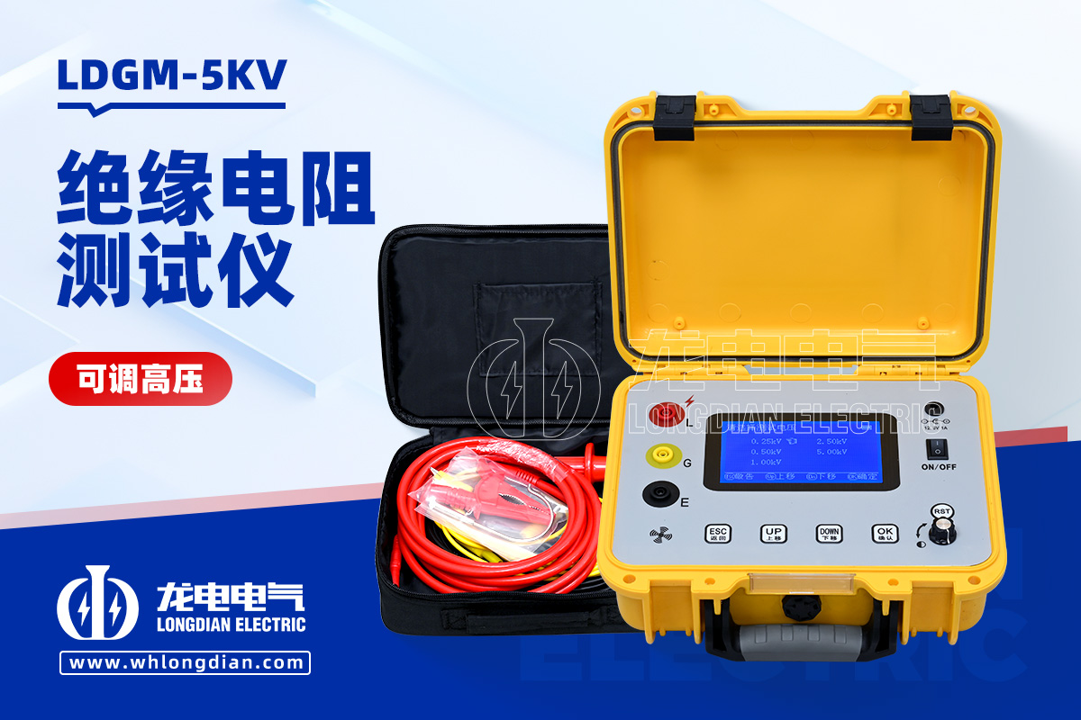 LDGM-5KV 可調(diào)高壓絕緣電阻測試儀