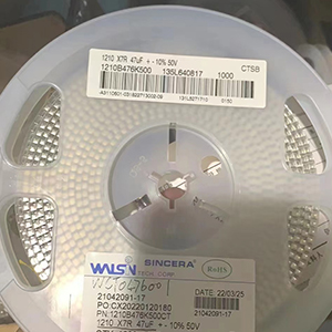 華新電容47Uf 50V ±10% 1210 X7R有嗎? 華新電容47Uf 50V ±10% 1210 X7R有嗎?